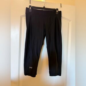 Under Armour Compression Cropped Black Leggings